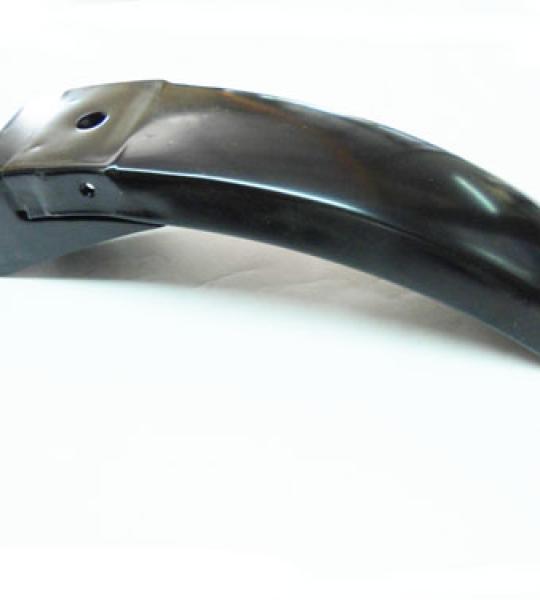 Parafango posteriore in metallo Grezzo Nero per Piaggio SI 1°Ser - 13640