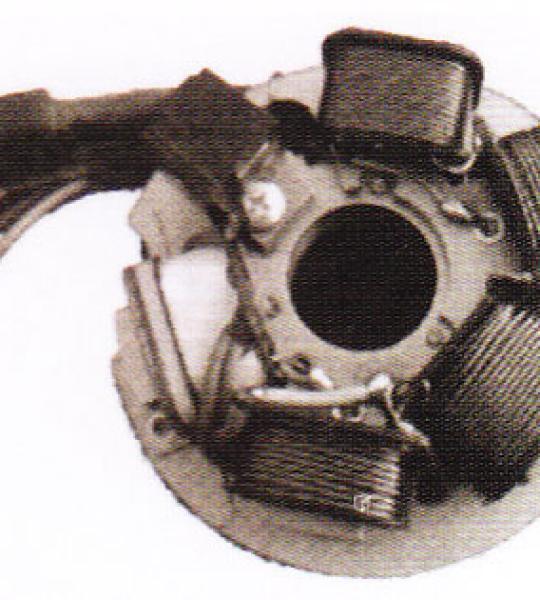 Statore 6 poli con piastra per Piaggio Vespa PK125S avv elett, Ape - 199500