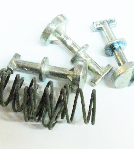 Kit pomelli e molle per coperutre laterali per Piaggio SI - 24941