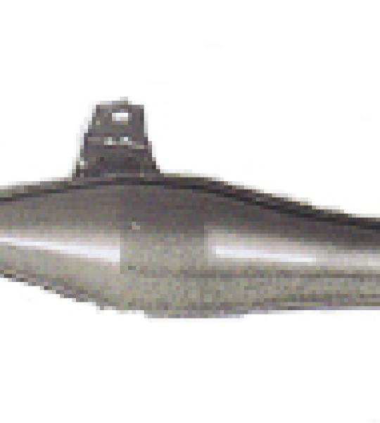 Marmitta ad espansione c/silenziatore allum D.22 x Ciao, Bravo - 50216