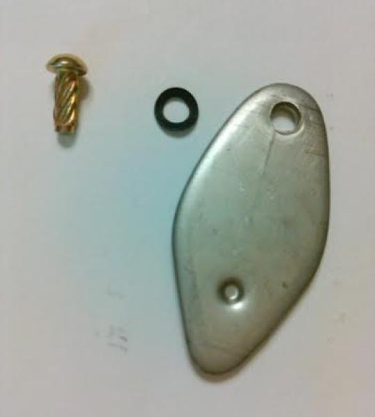 Sportellino Con Chiodino Chiusura Serratura Blocca Sterzo Vespa 50R- Special-125-150 GTR -Sprint. - P55374