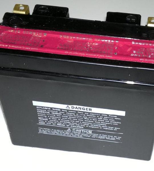 Batteria 6V 11Ah per Gilera 125 TG1, TG2, TG3 - 0601113