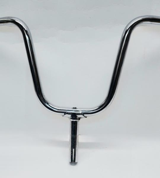 Manubrio Cromato. Piaggio SI - Senza Attacchi Faro Con D.22 Di Cannotto. (USATO SEMI NUOVO) - P228975U