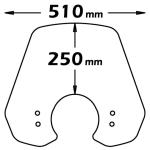 Cupolino Alto - sc4060FC-VESPA-LX-150