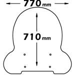 Parabrezza Alta Protezione Piaggio Sfera - sc4086-SFERA-50 - sc4086-SFERA-50