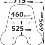 Lastra Di Ricambio Che Monta Su Attacchi Originali Per Vespa Primavera - sc4158-t-VESPA-PRIMAVERA-125