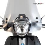 Cupolino Alto Per Liberty 50-125-150 Rst E I-Get Fumè chiaro - SC4160-FC-LIBERTY-4T-125