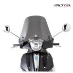 Cupolino Alto Per Liberty 50-125-150 Rst E I-Get Fumè scuro - SC4160-FS-LIBERTY-4T-150