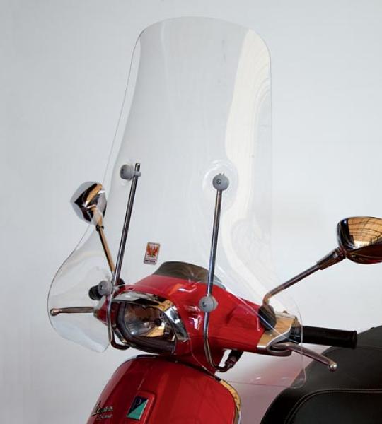 Lastra Di Ricambio Tipo Originale Su Attacchi Originali Colore Trasparente Vespa Sprint - SC4162-T-VESPA-SPRINT-150