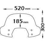 Cupolino Fashion Fumè scuro - SC4163FS-VESPA-SPRINT-125