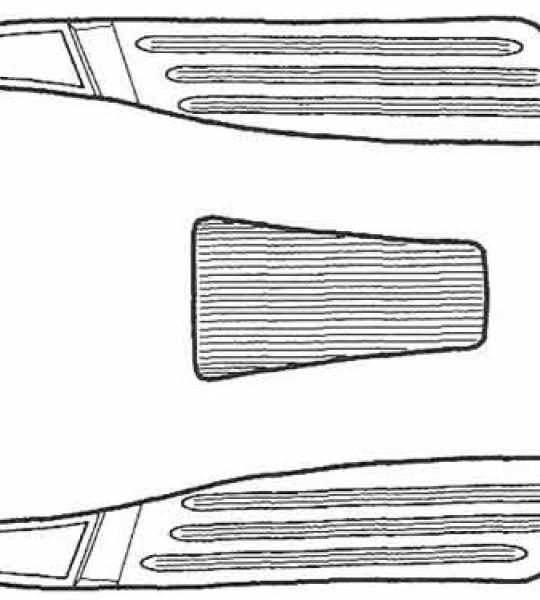 Pedana centrale - Vespa ET2 - ET4 - 125 - 150 - 1298243