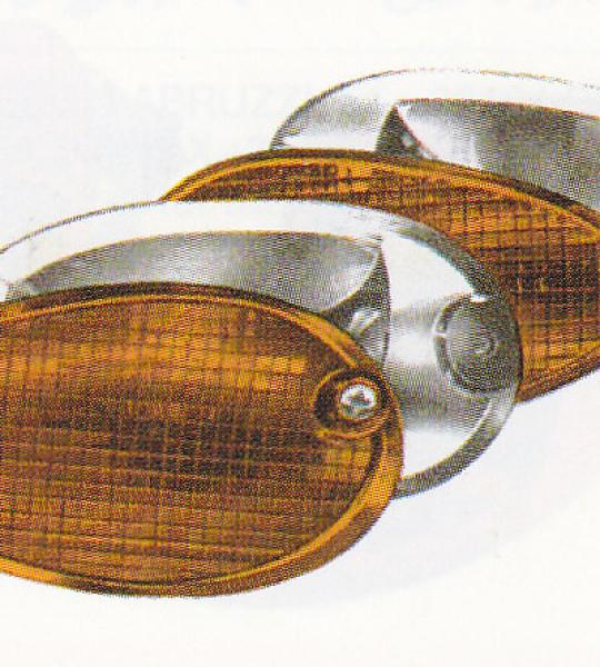 Freccia anteriore sinistro arancio per Piaggio Liberty 50-125-150 - 561007