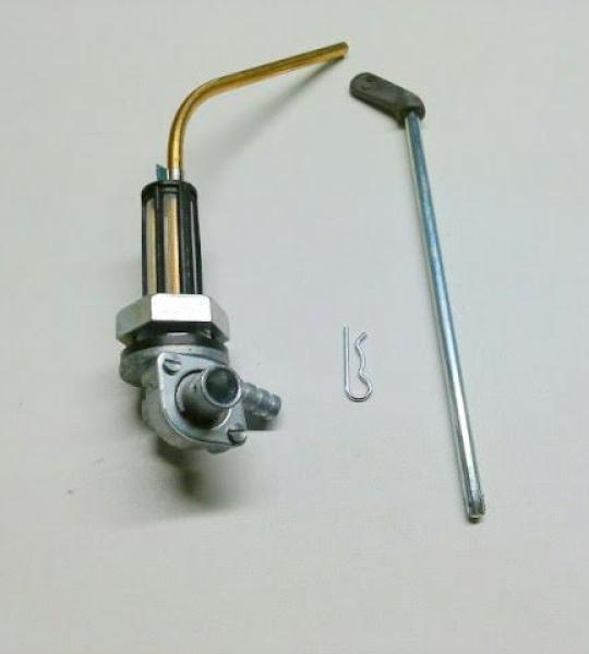 Rubinetto Benzina Copleto di Asta per Piaggio Vespa 125-50-90-150 P - P1158793