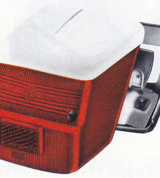 Fanale posteriore Vespa 125 G.T.R., 150 Sprint veloce, 180 Rally - 121017