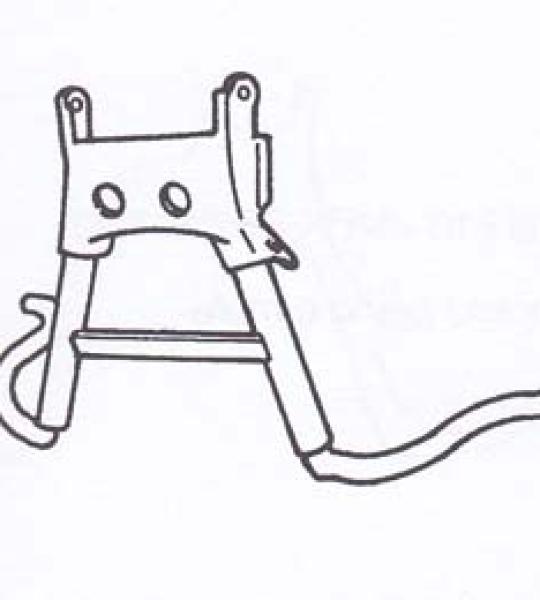 Cavalletto centrale per Piaggio Sfera al '93 - 1268230