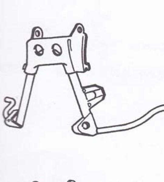 Cavalletto centrale per Piaggio Liberty, Free - 1464633