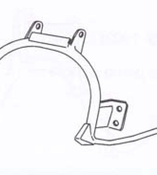 Cavalletto centrale completo per Piaggio Vespa ET4 125-150 - 1580902C