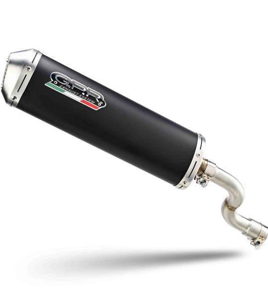 Scarico GPR compatibile con Piaggio X9 500 Evolution 2003-2006 Evo4 Road