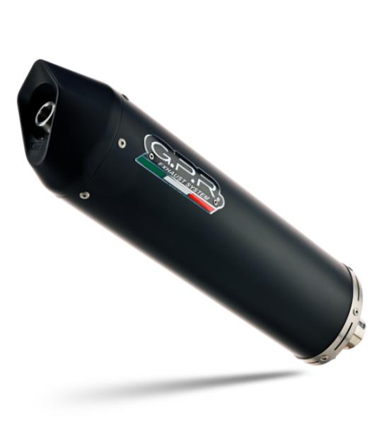 Scarico GPR compatibile con Piaggio Vespa 125 Gts-Gtv-Super 2006-2016 FURORE NERO