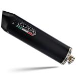 Scarico GPR compatibile con Piaggio Vespa 125 Gts-Gtv-Super 2006-2016 FURORE NERO