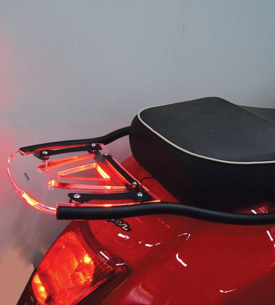 Portapacchi Posteriore In Tubo - PA300N-T-VESPA-GT-200