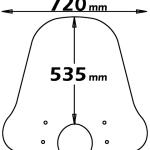 Parabrezza Classic Vespa Px - cls4154-VESPA-PK-50